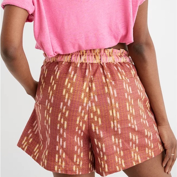 Aerie Jacquard Shorts Womens XL Boho High Waisted Elastic Waist Comfort NWT - Picture 7 of 7